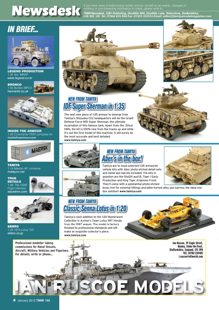 Tamiya Model Magazine 195 (2012.01)